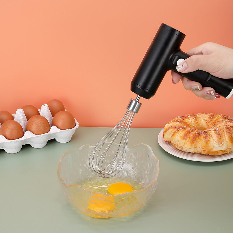 Electric Blender Electric Hand Mixer, Egg Beater, Household Small Electric Handheld Beater, Automatic Egg Beater, Cake Baking Mixer, Cookware, Kitchenware, Kitchen Accessories Kitchen Stuff Small Kitc